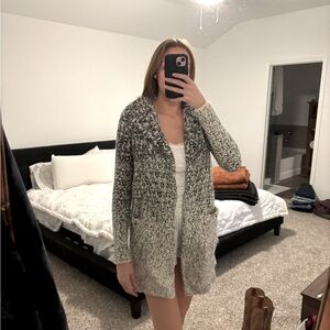 Athleta Midnight Alice Wool Cashmere Wrap Cardigan, Size S